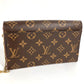 LOUIS VUITTON Waist bag M44667 Monogram canvas Brown Monogram S-Lock Belt Pouch PM