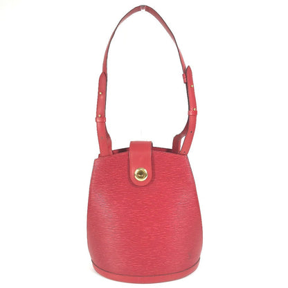 LOUIS VUITTON Shoulder Bag M52257 Epi Leather Red Epi Cluny