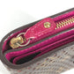 LOUIS VUITTON Folded wallet M95188 Monogram canvas pink Monogram Perfo Compact zip