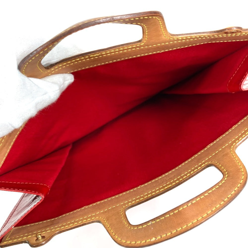 LOUIS VUITTON Handbag M91078 Monogram Vernis Red Monogram Vernis Stanton