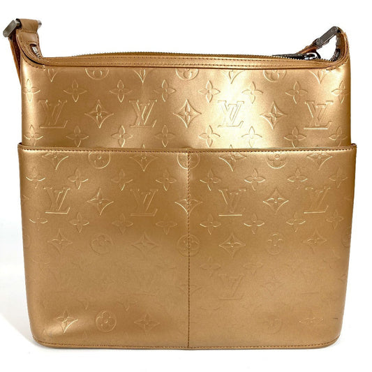 LOUIS VUITTON Shoulder Bag M55167 Monogram mat leather beige Monogram mat Sutter