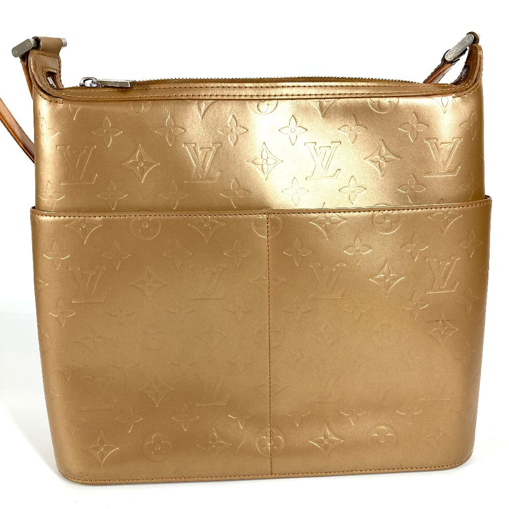 LOUIS VUITTON Shoulder Bag M55167 Monogram mat leather beige Monogram mat Sutter