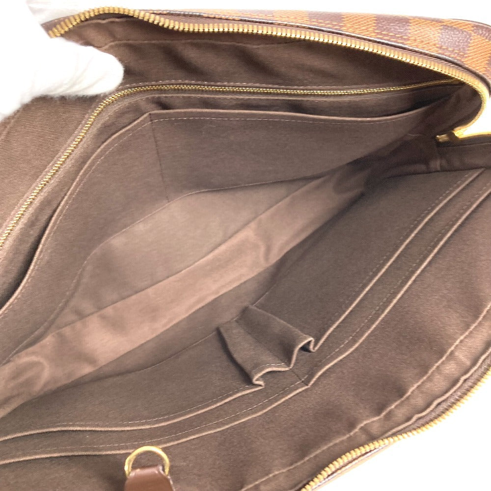 LOUIS VUITTON Business bag N41124 Damier canvas Brown Damier Port Documan Voyajad PDV