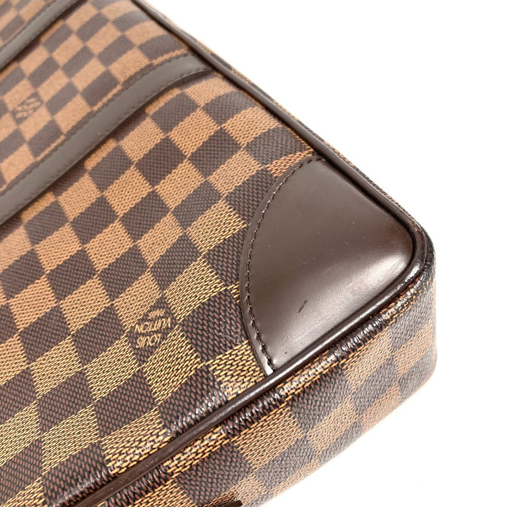 LOUIS VUITTON Business bag N41124 Damier canvas Brown Damier Port Documan Voyajad PDV