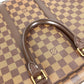 LOUIS VUITTON Business bag N41124 Damier canvas Brown Damier Port Documan Voyajad PDV
