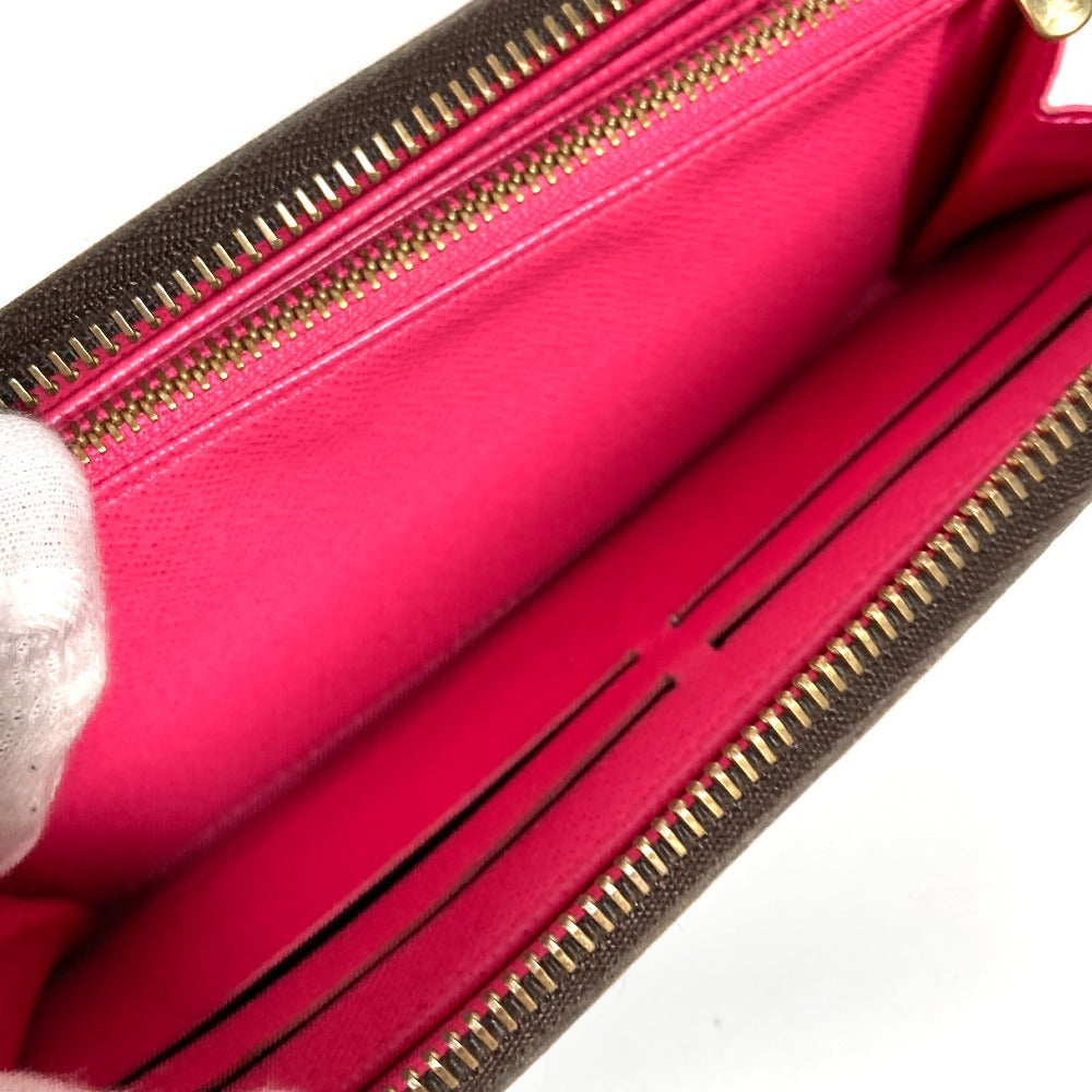 LOUIS VUITTON Long Wallet Purse M60936 Monogram canvas Brown Monogram V motif Zippy wallet