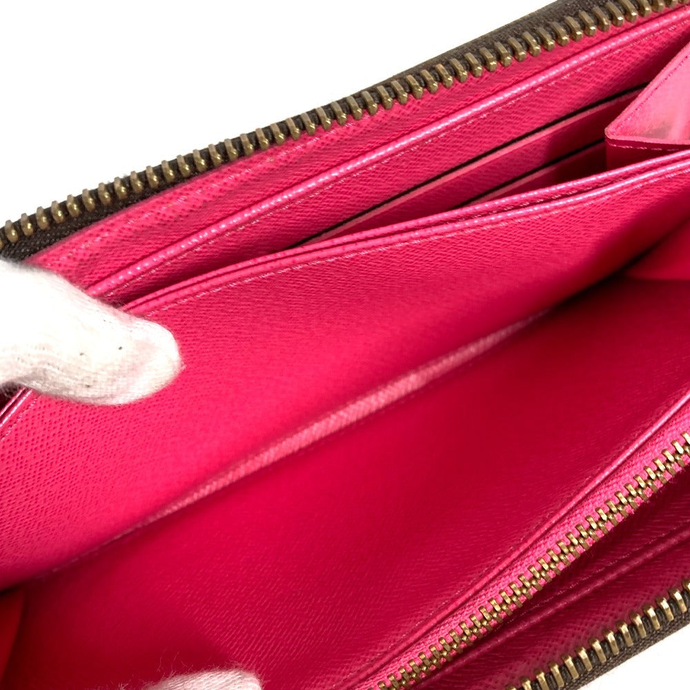 LOUIS VUITTON Long Wallet Purse M60936 Monogram canvas Brown Monogram V motif Zippy wallet