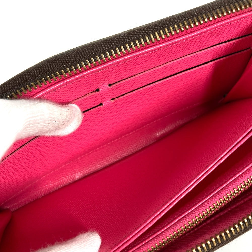 LOUIS VUITTON Long Wallet Purse M60936 Monogram canvas Brown Monogram V motif Zippy wallet