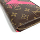 LOUIS VUITTON Long Wallet Purse M60936 Monogram canvas Brown Monogram V motif Zippy wallet