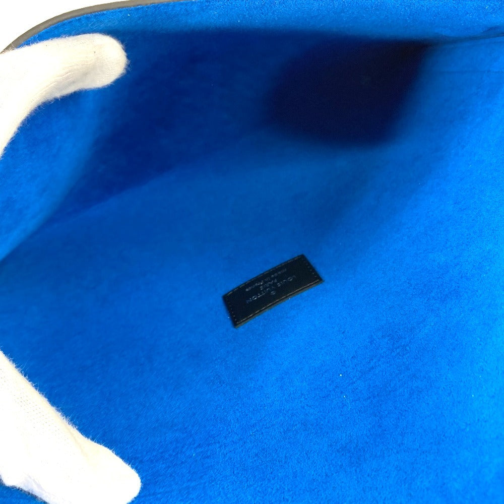 LOUIS VUITTON Clutch bag N60255　 Damier Grafitto Canvas black Damier Grafitte Alpha Triple Pouch 3-Piece Set