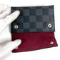 LOUIS VUITTON Clutch bag N60255　 Damier Grafitto Canvas black Damier Grafitte Alpha Triple Pouch 3-Piece Set