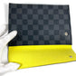 LOUIS VUITTON Clutch bag N60255　 Damier Grafitto Canvas black Damier Grafitte Alpha Triple Pouch 3-Piece Set