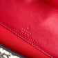 GUCCI Shoulder Bag 481291 GG Supreme canvas, leather beige GG Supreme GG Cherry Rhinestone Logo