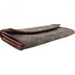 LOUIS VUITTON Long Wallet Purse Brown Pochette Porto Moné Credit
