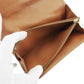 LOUIS VUITTON Long Wallet Purse Brown Pochette Porto Moné Credit