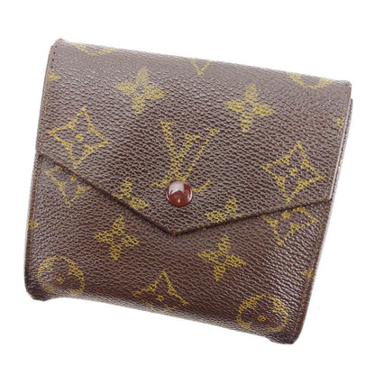 LOUIS VUITTON Bifold Wallet M61660 Brown Portonebi (old type)