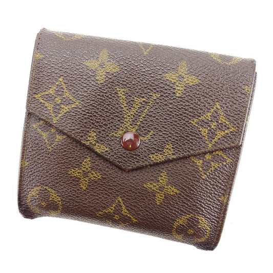 LOUIS VUITTON Bifold Wallet M61660 Brown Portonebi (old type)
