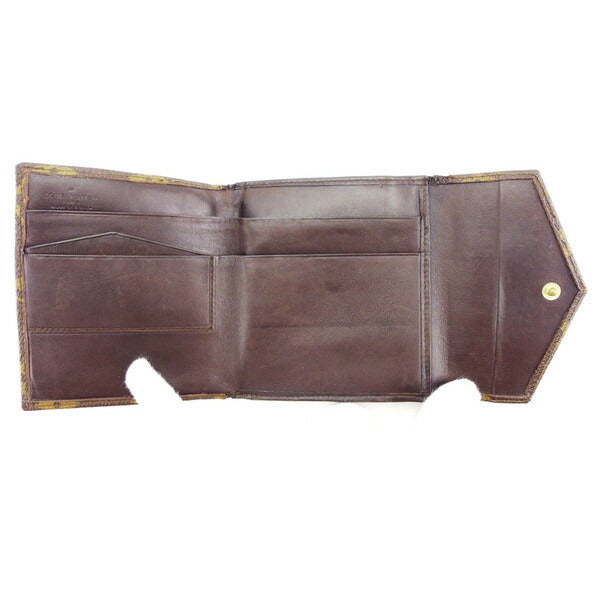 LOUIS VUITTON Bifold Wallet M61660 Brown Portonebi (old type)