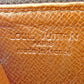 LOUIS VUITTON Long Wallet Purse M61724 Brown beige Pochette Porto MonÃ©credi