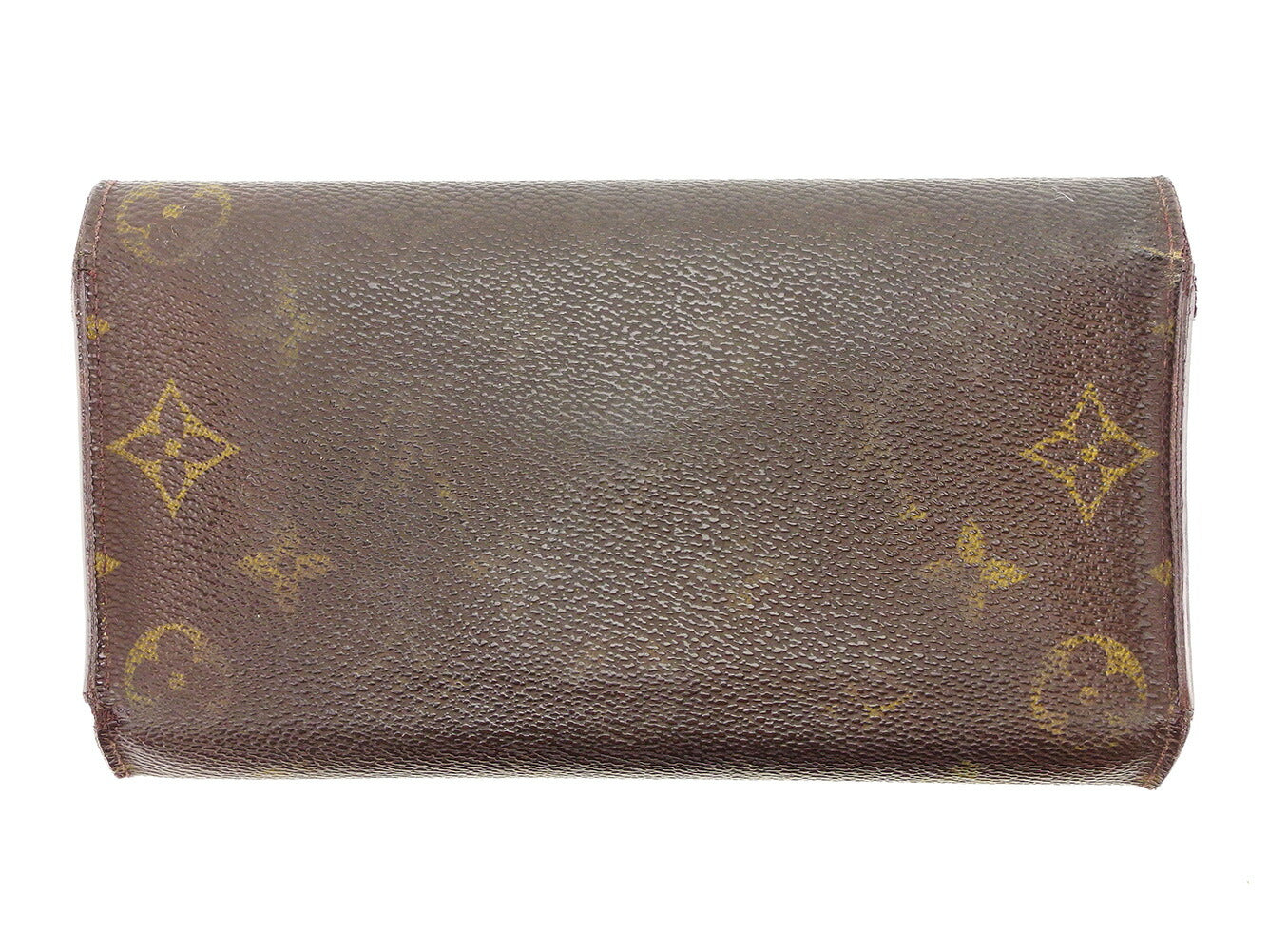 LOUIS VUITTON Long Wallet Purse M61215 Monogram canvas Brown Porte Tresor International