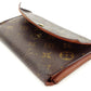 LOUIS VUITTON Long Wallet Purse M61215 Monogram canvas Brown Porte Tresor International