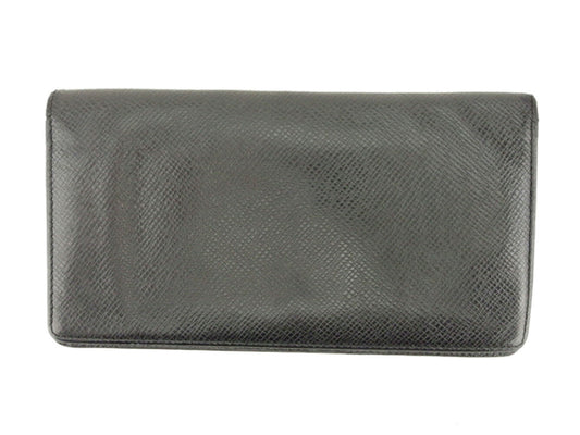 LOUIS VUITTON Bill Compartment M30392 black Porte Valeurs Cartes Credit