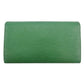 LOUIS VUITTON Long Wallet Purse M63384 Borneo Green Porte Tresor International