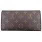 LOUIS VUITTON Bill Compartment M61818 Brown Porto en 3 Cartes Crdit