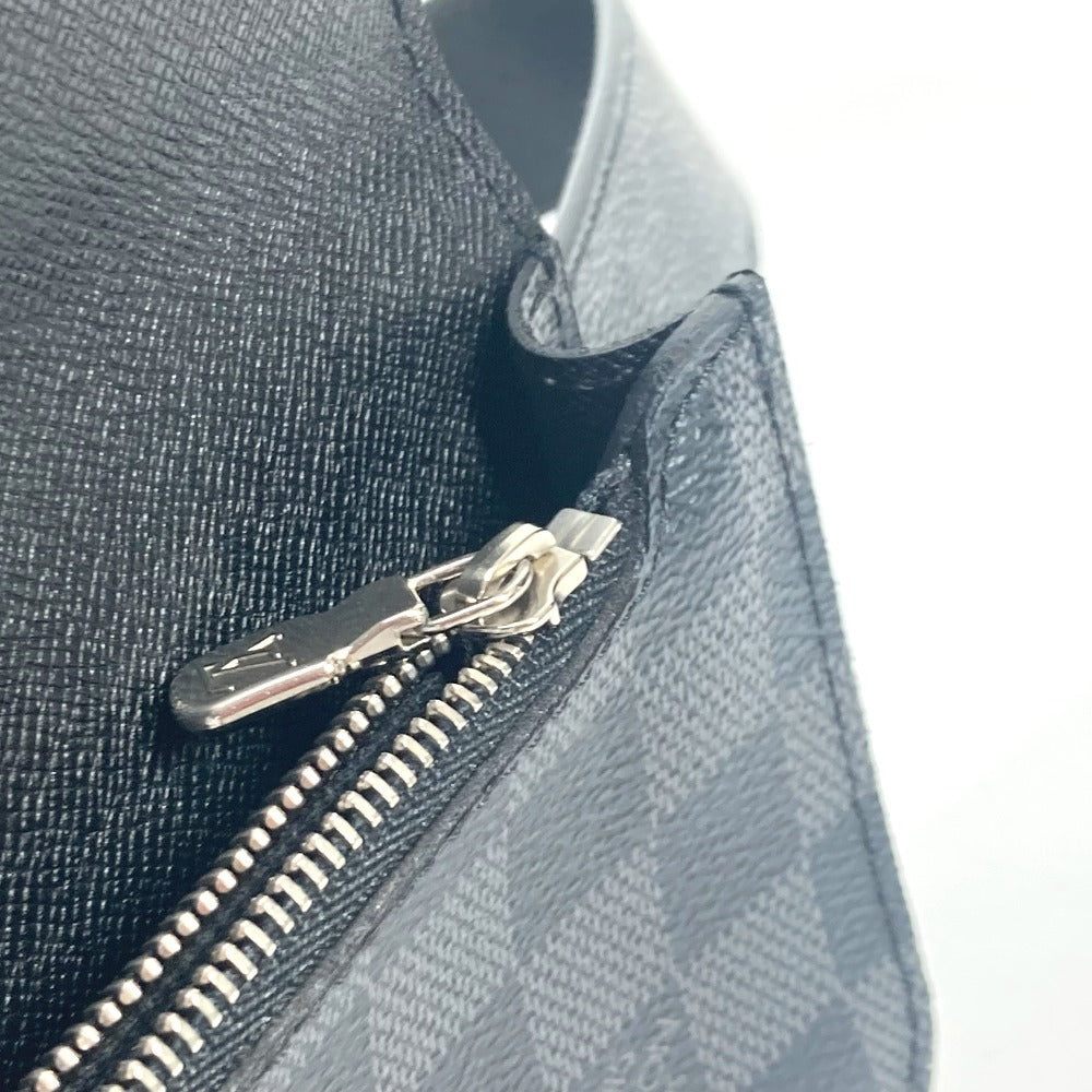 LOUIS VUITTON Waist bag M6837V Damier Grafitto Canvas black Damier Grafitte sun tulle Pochette homme 85