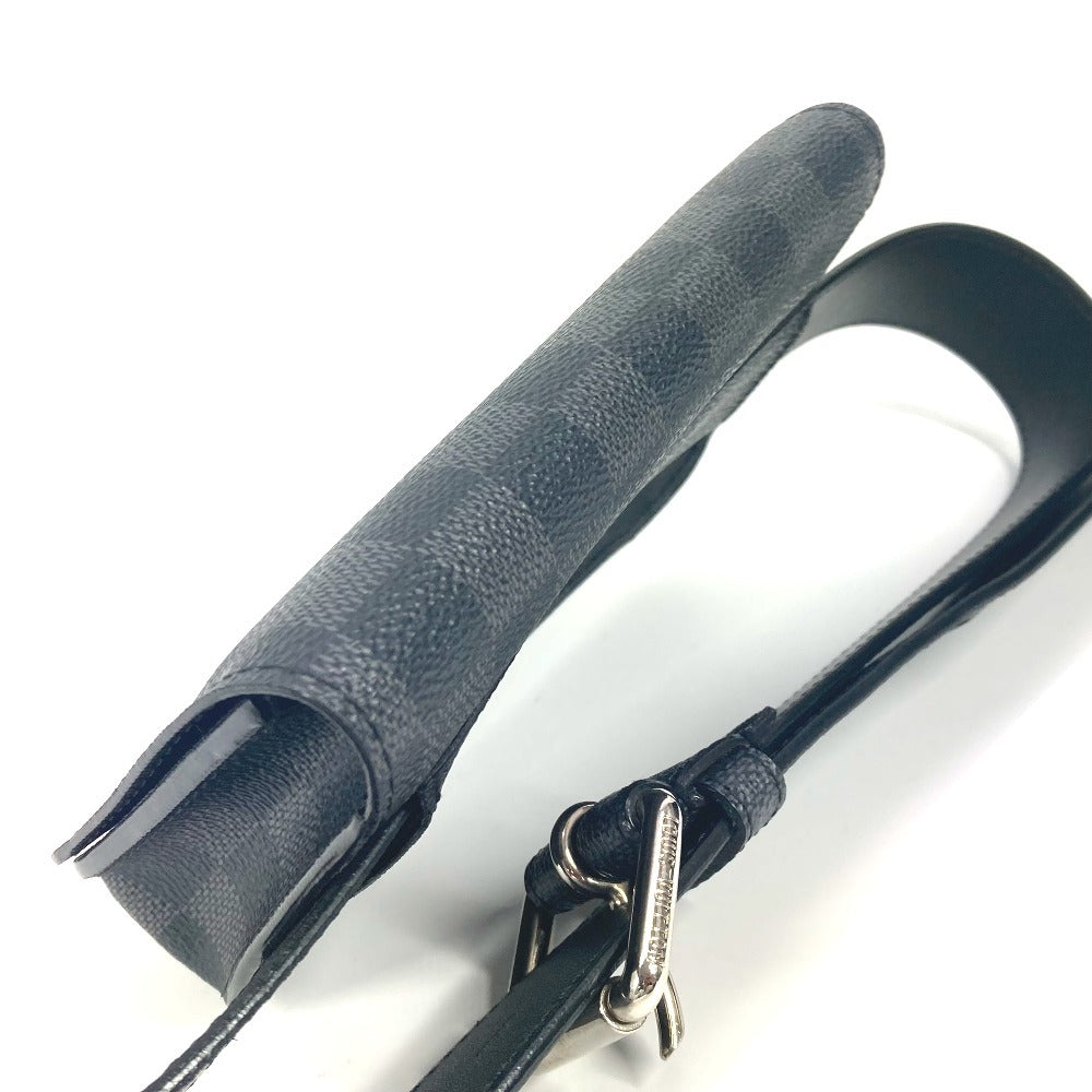 LOUIS VUITTON Waist bag M6837V Damier Grafitto Canvas black Damier Grafitte sun tulle Pochette homme 85