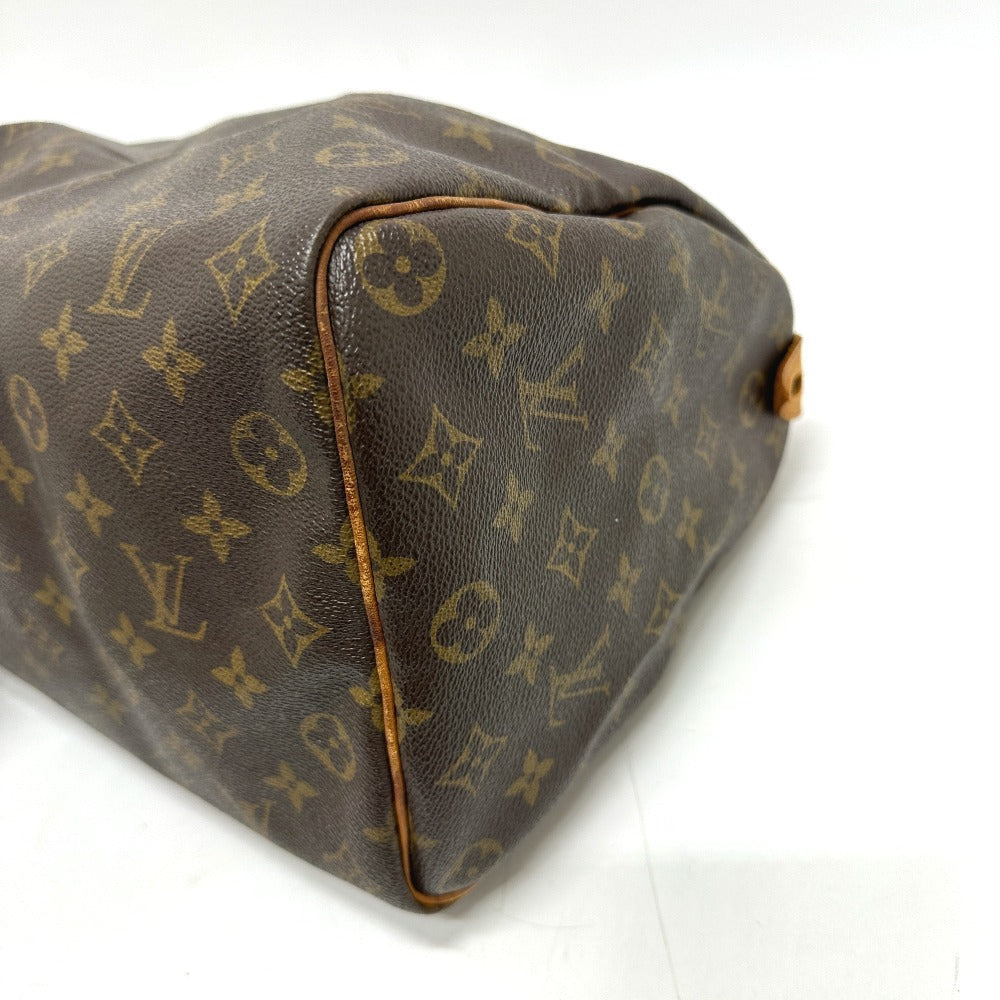 LOUIS VUITTON Handbag M41524 Monogram canvas Brown Monogram Speedy 35