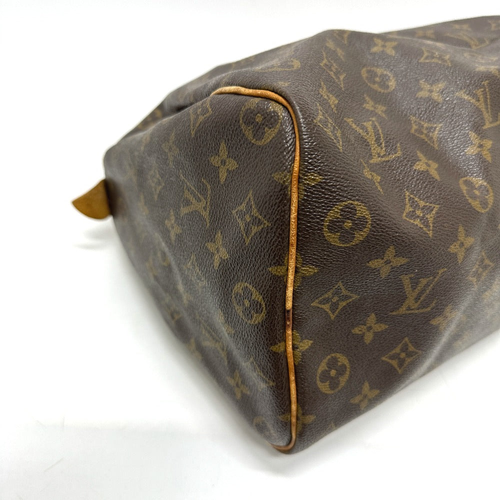 LOUIS VUITTON Handbag M41524 Monogram canvas Brown Monogram Speedy 35