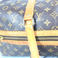 LOUIS VUITTON Boston Duffel bag M41624 Monogram canvas Brown Monogram Sac Souple45 unisex(Unisex) Used Authentic