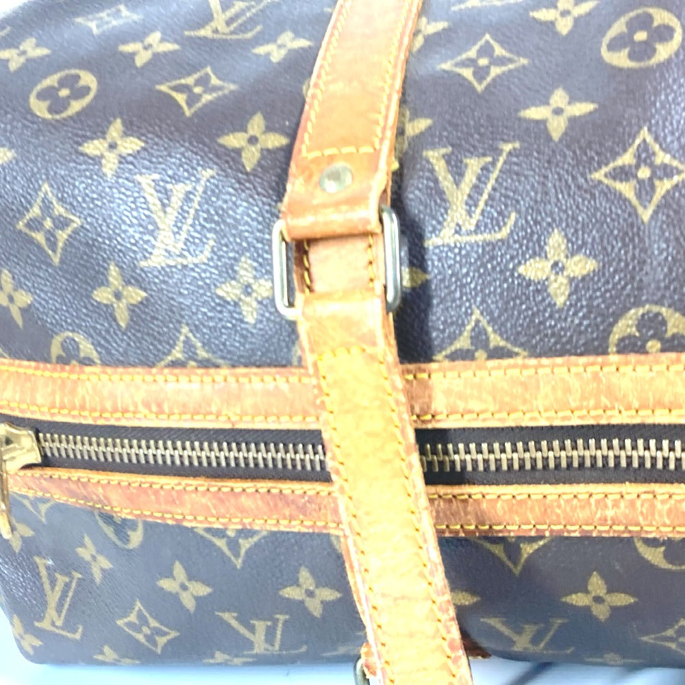 LOUIS VUITTON Boston Duffel bag M41624 Monogram canvas Brown Monogram Sac Souple45 unisex(Unisex) Used Authentic