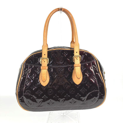 LOUIS VUITTON Handbag M93516 Monogram Vernis Canvas purple Monogram Vernis Summit drive Women Used Authentic