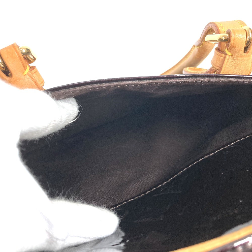 LOUIS VUITTON Handbag M93516 Monogram Vernis Canvas purple Monogram Vernis Summit drive Women Used Authentic