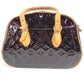 LOUIS VUITTON Handbag M93516 Monogram Vernis Canvas purple Monogram Vernis Summit drive Women Used Authentic