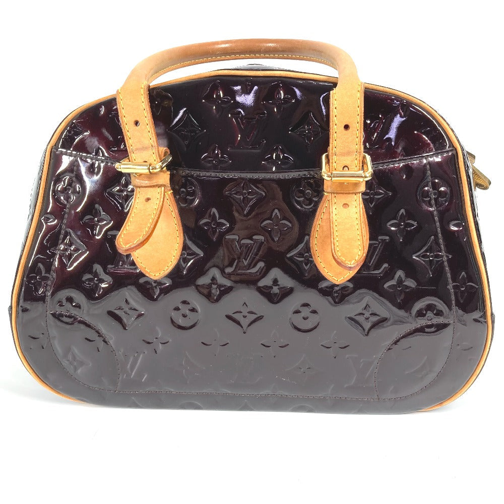 LOUIS VUITTON Handbag M93516 Monogram Vernis Canvas purple Monogram Vernis Summit drive Women Used Authentic