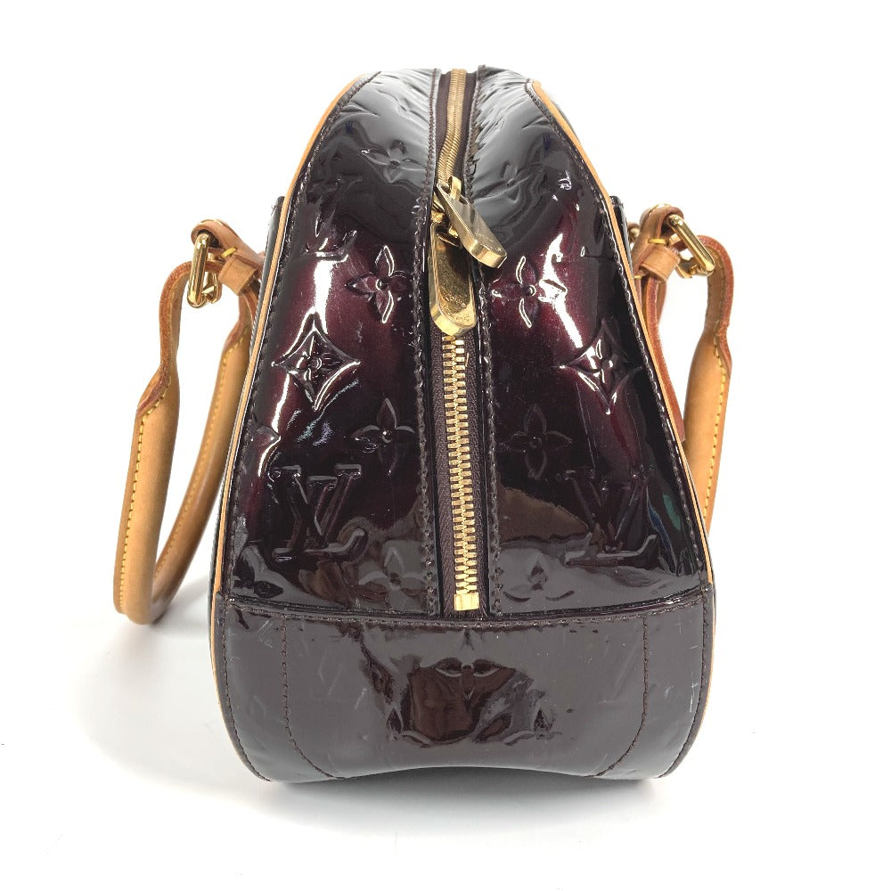 LOUIS VUITTON Handbag M93516 Monogram Vernis Canvas purple Monogram Vernis Summit drive Women Used Authentic