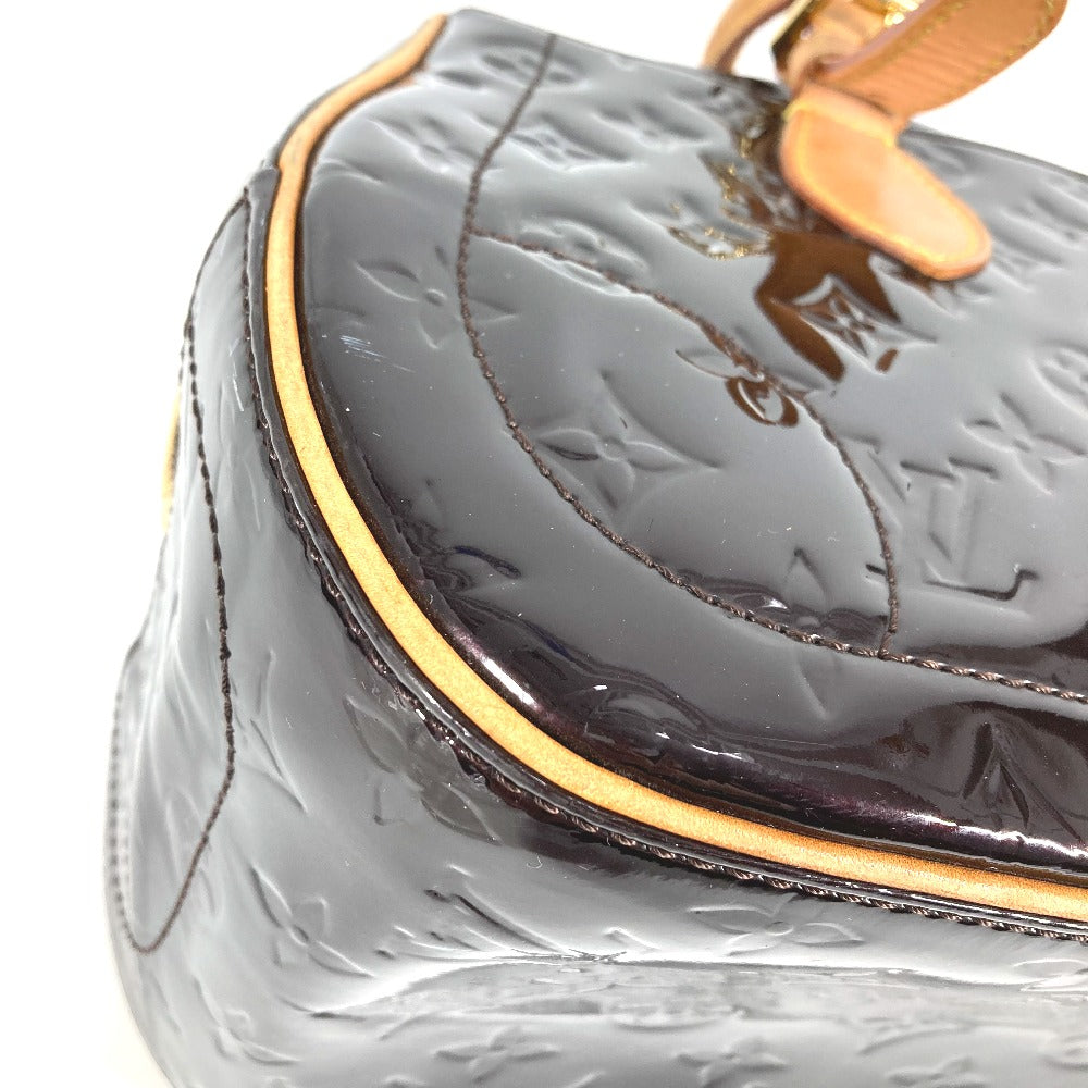 LOUIS VUITTON Handbag M93516 Monogram Vernis Canvas purple Monogram Vernis Summit drive Women Used Authentic
