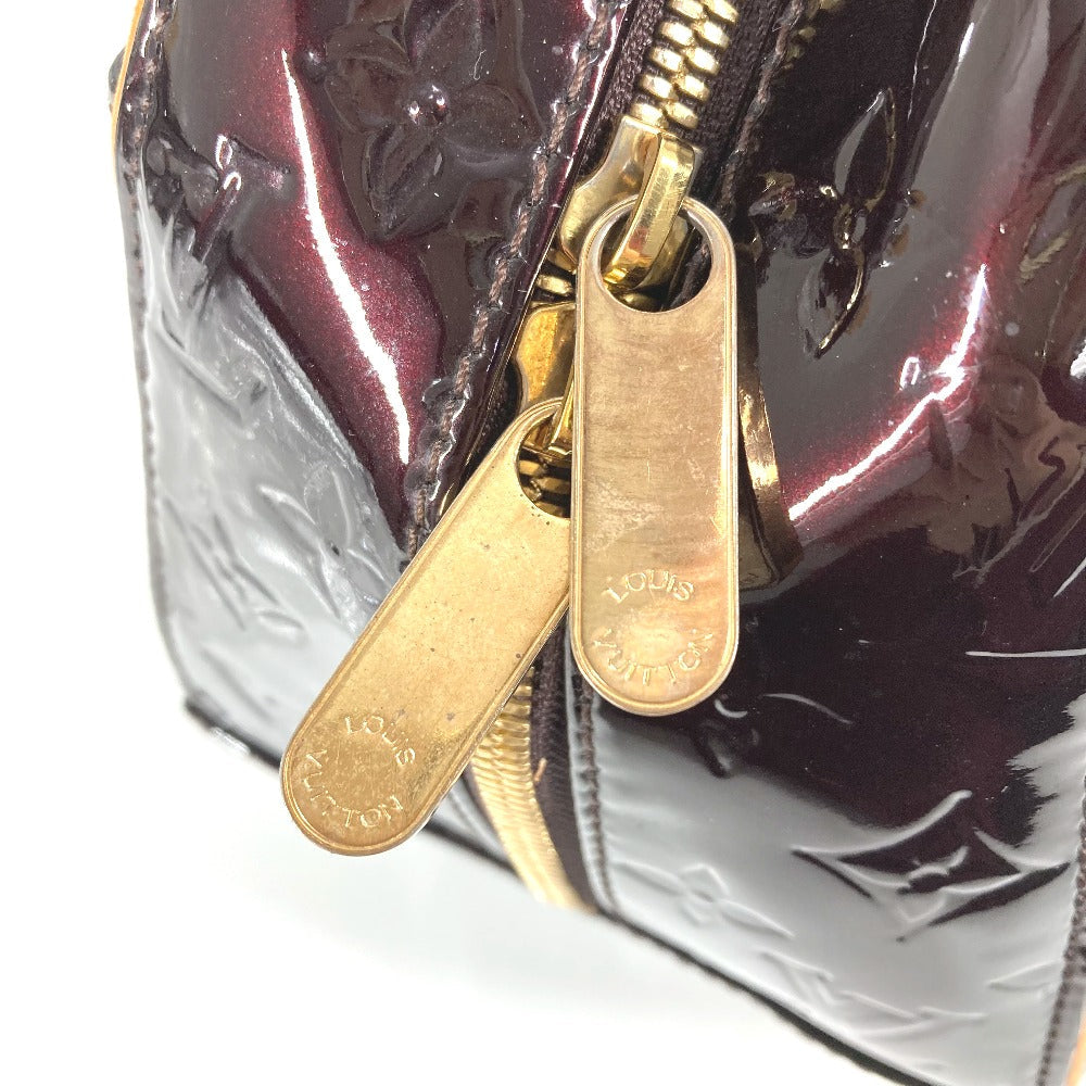 LOUIS VUITTON Handbag M93516 Monogram Vernis Canvas purple Monogram Vernis Summit drive Women Used Authentic