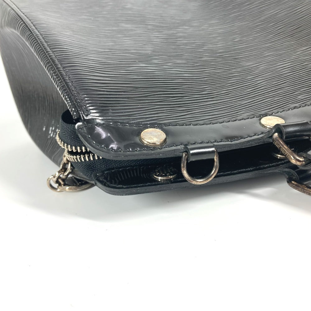 LOUIS VUITTON Handbag M40328 Epi-electric leather black Epi-electric Blair MM Women Used Authentic