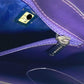 CHANEL Shoulder Bag PVC / Leather purple hologram CC COCO Mark Women Used Authentic