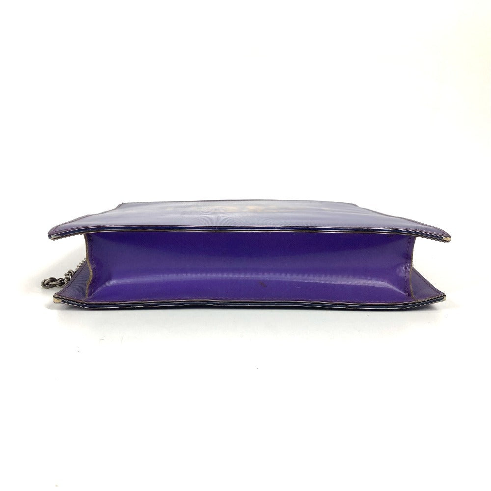 CHANEL Shoulder Bag PVC / Leather purple hologram CC COCO Mark Women Used Authentic