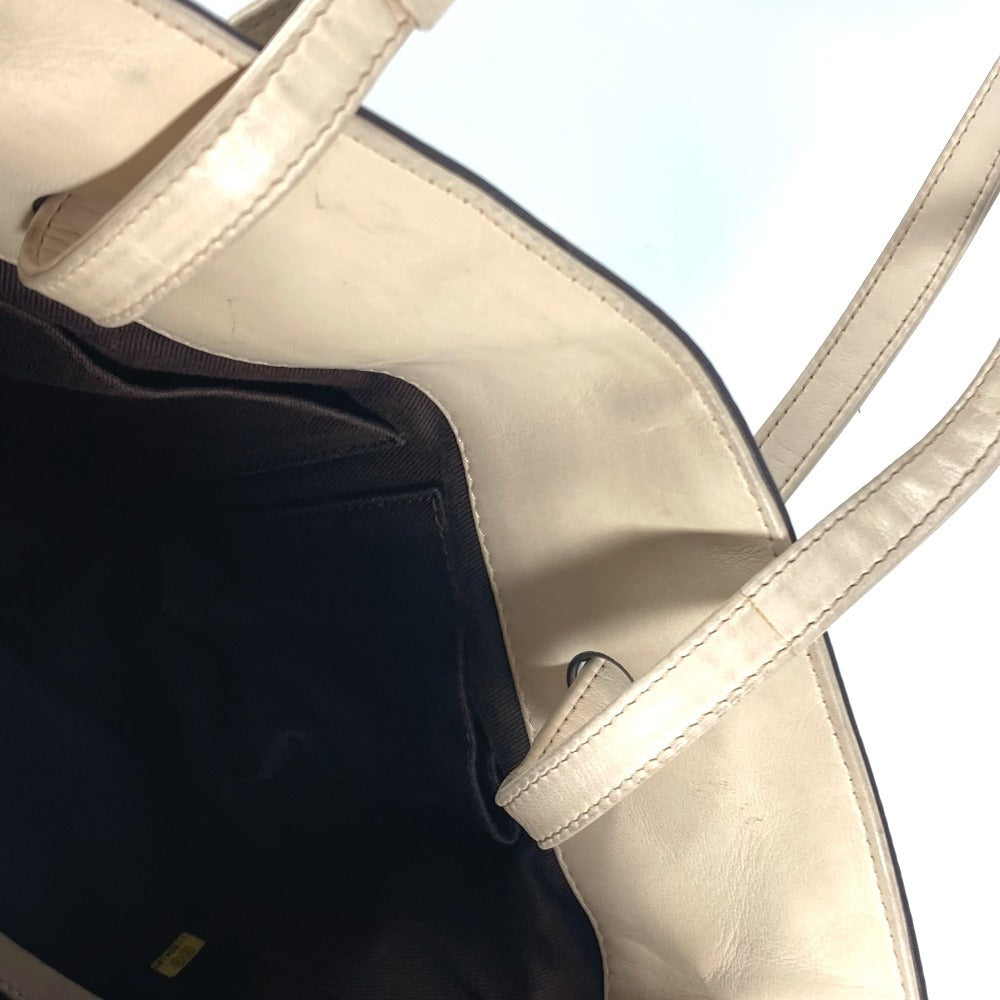 CHANEL Shoulder Bag lambskin beige Matrasse quilting