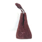 CHANEL Handbag suede wine-red Tote Bag Vintage Turnlock CC COCO Mark Matelasse Quilting Women Used Authentic