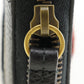 GUCCI Long Wallet Purse 474584 leather black GG Marmont Embroidery Zip Around unisex(Unisex) Used Authentic