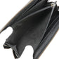 GUCCI Long Wallet Purse 474584 leather black GG Marmont Embroidery Zip Around unisex(Unisex) Used Authentic