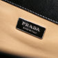 PRADA Briefcase VR0006 Calf leather (Saffiano leather) black Business bag Safiano mens Used Authentic