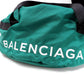 BALENCIAGA Boston Duffel bag 489939�E3760 Nylon green mens Used Authentic